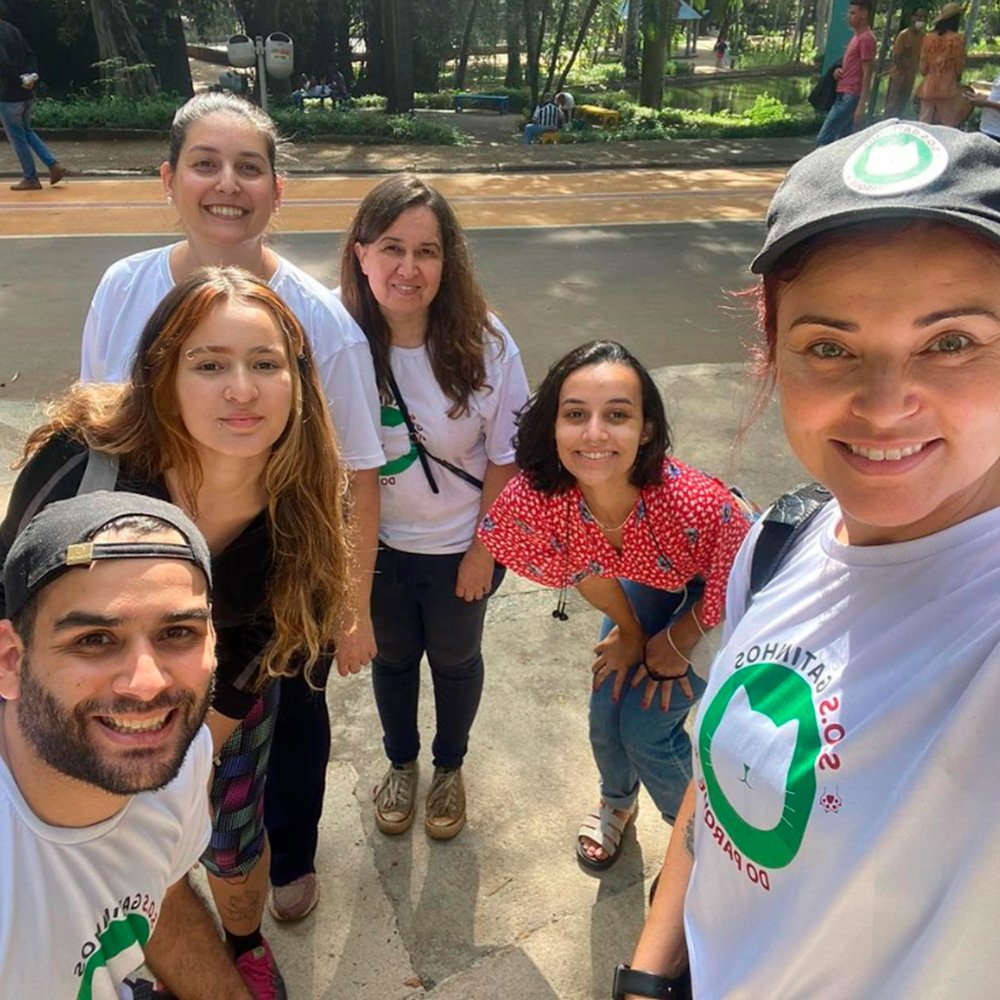 Equipe no trabalho